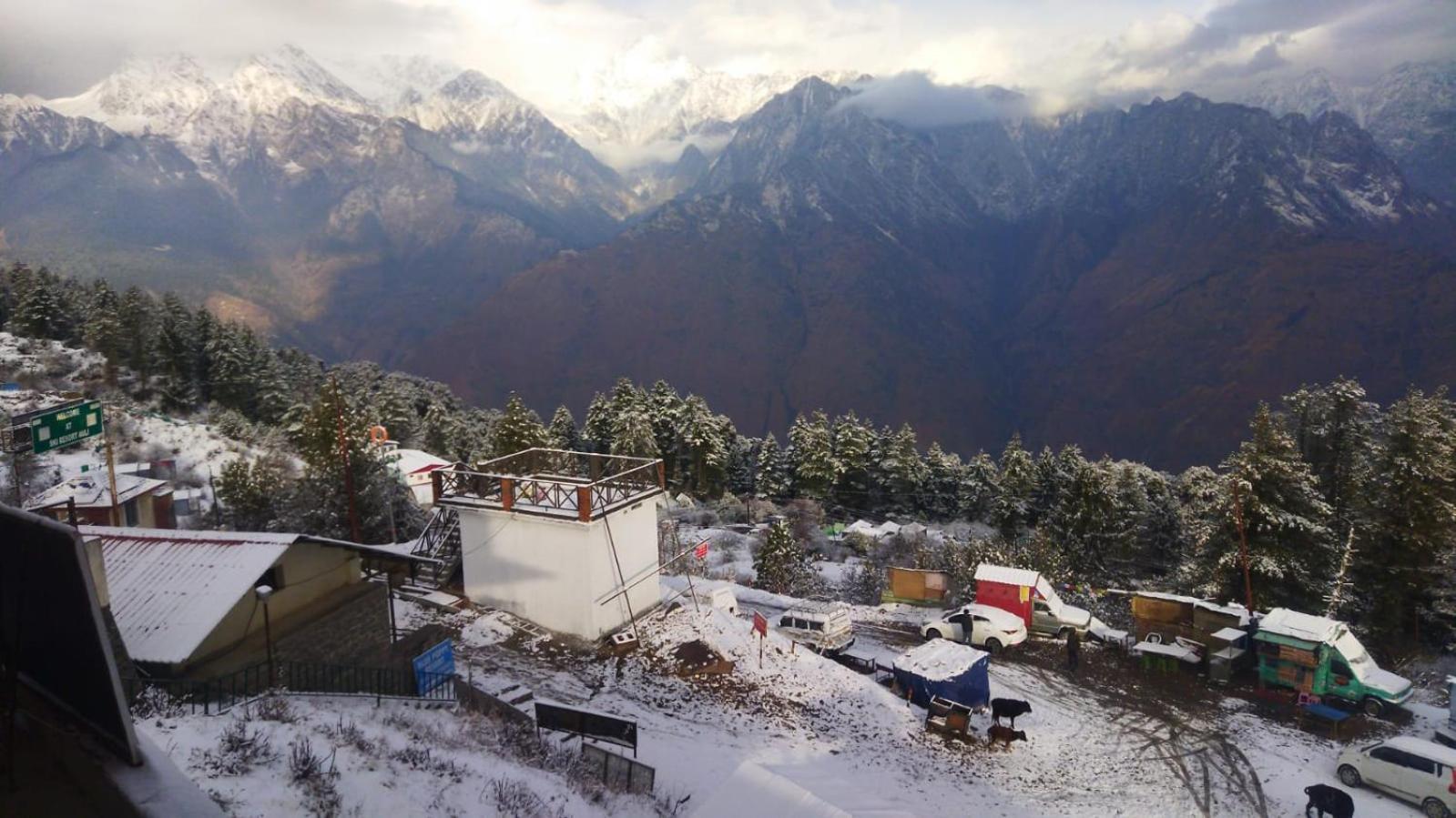 Mountain View Stay In Auli Joshīmath Buitenkant foto